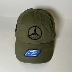 Mercedes AMG Petronas F1 George Russell #63 Olive Green Adjustable Hat Cap